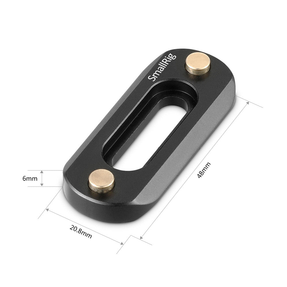 SmallRig Mini Quick Release NATO Rail (48mm) measurements of all sides
