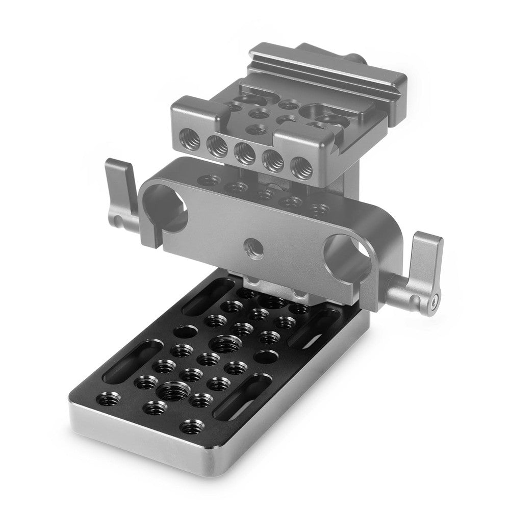 SmallRig Mounting Cheese Plate equipped on camera accessories