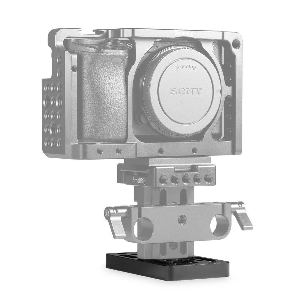 where to place Mounting Cheese Plate on camera