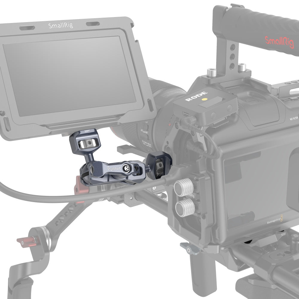 SmallRig Magic Arm with Dual Ball Heads (1/4"-20 Screws) flexibility on camera setup