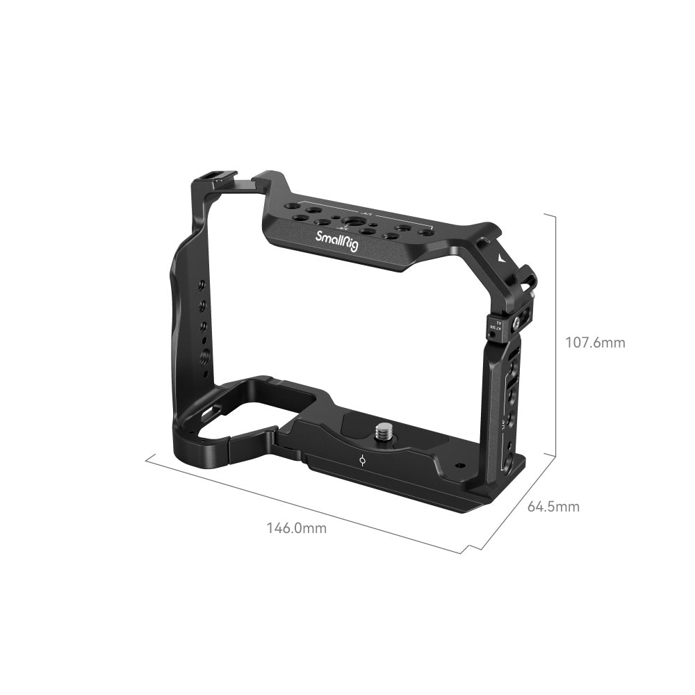 Sony Alpha 7R V/Alpha 7 IV/Alpha 7 S III/Alpha 1/Alpha 7R IV Full Camera Cage height and width measurements