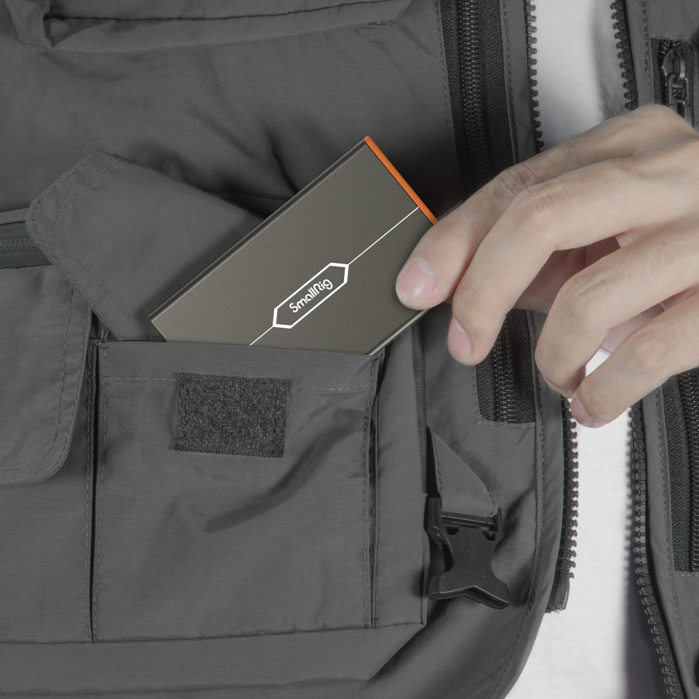 view of 4107 Memory Card Case convenience for filmmakers