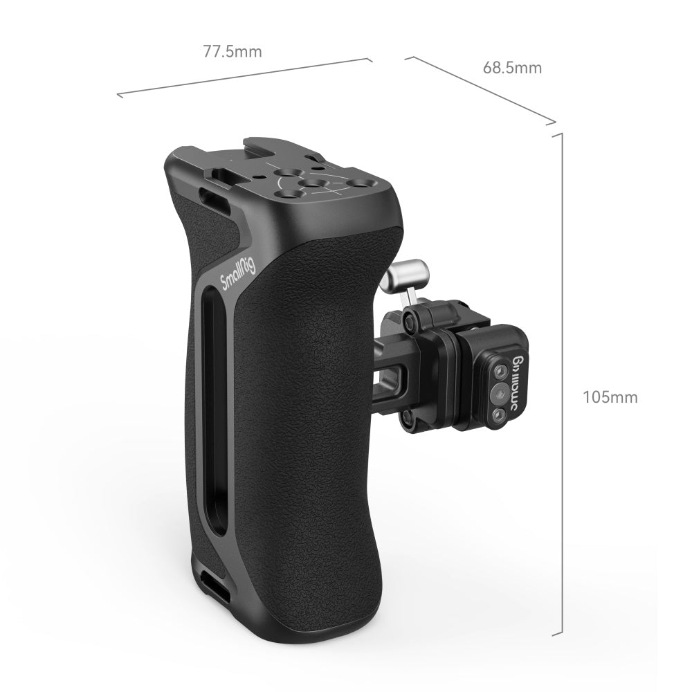 SmallRig Snap-On Quick-Lock NATO Side Handle measurements