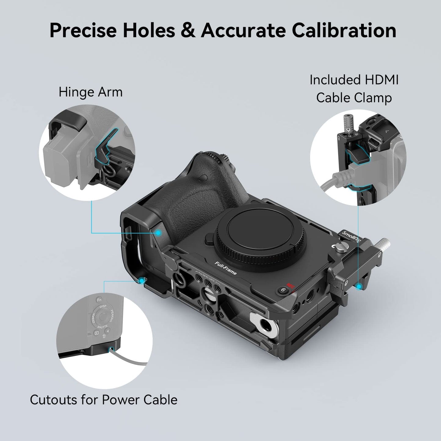 Sony FX30 / FX3 Cage precise holes and accurate calibration