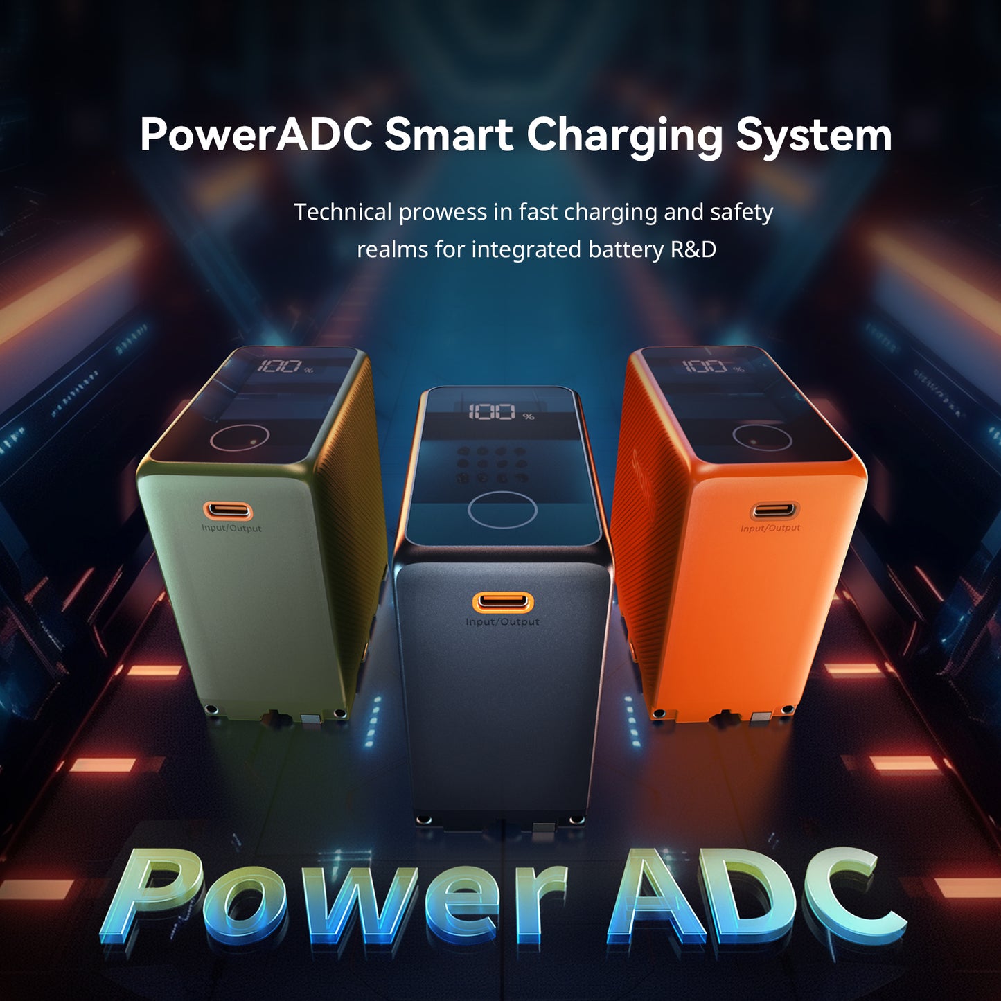 NP-F970 USB-C Rechargeable Camera Battery Power ADC marketing image