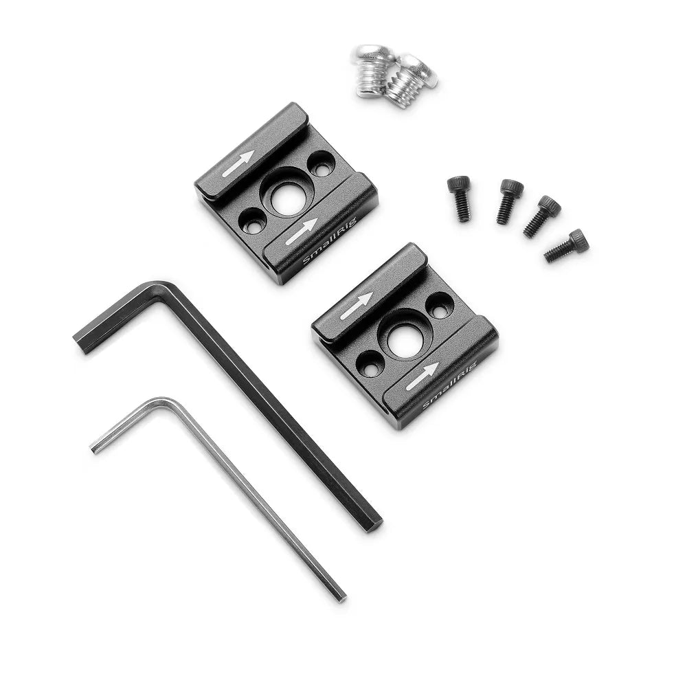 SmallRig Cold Shoe (2pcs Pack) kit with mounting screws and hex keys.
