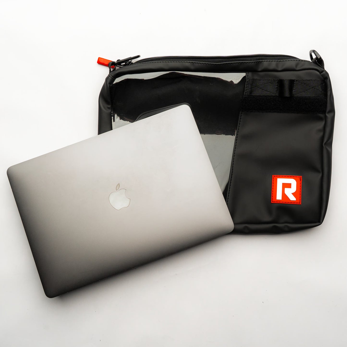Large RIGR StakPak showcasing its size by using a mac book 13inch side by side