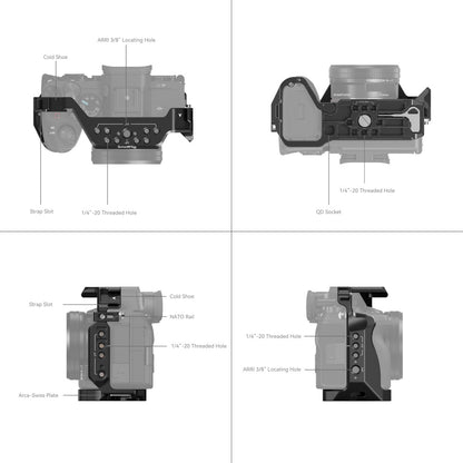 Sony Alpha 7R V/Alpha 7 IV/Alpha 7 S III/Alpha 1/Alpha 7R IV Full Camera Cage