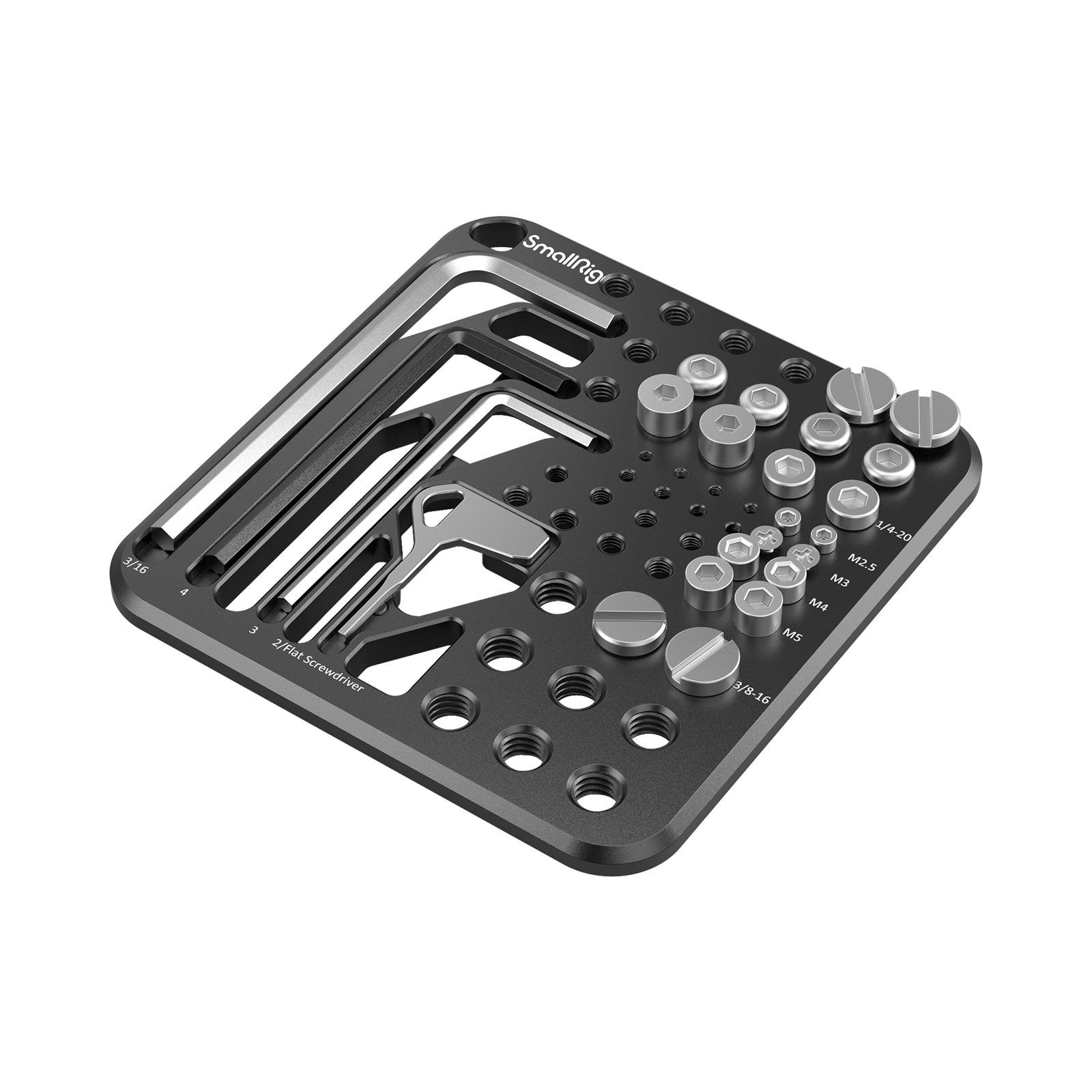 SmallRig Screw and Allen Wrench Storage Plate Kit