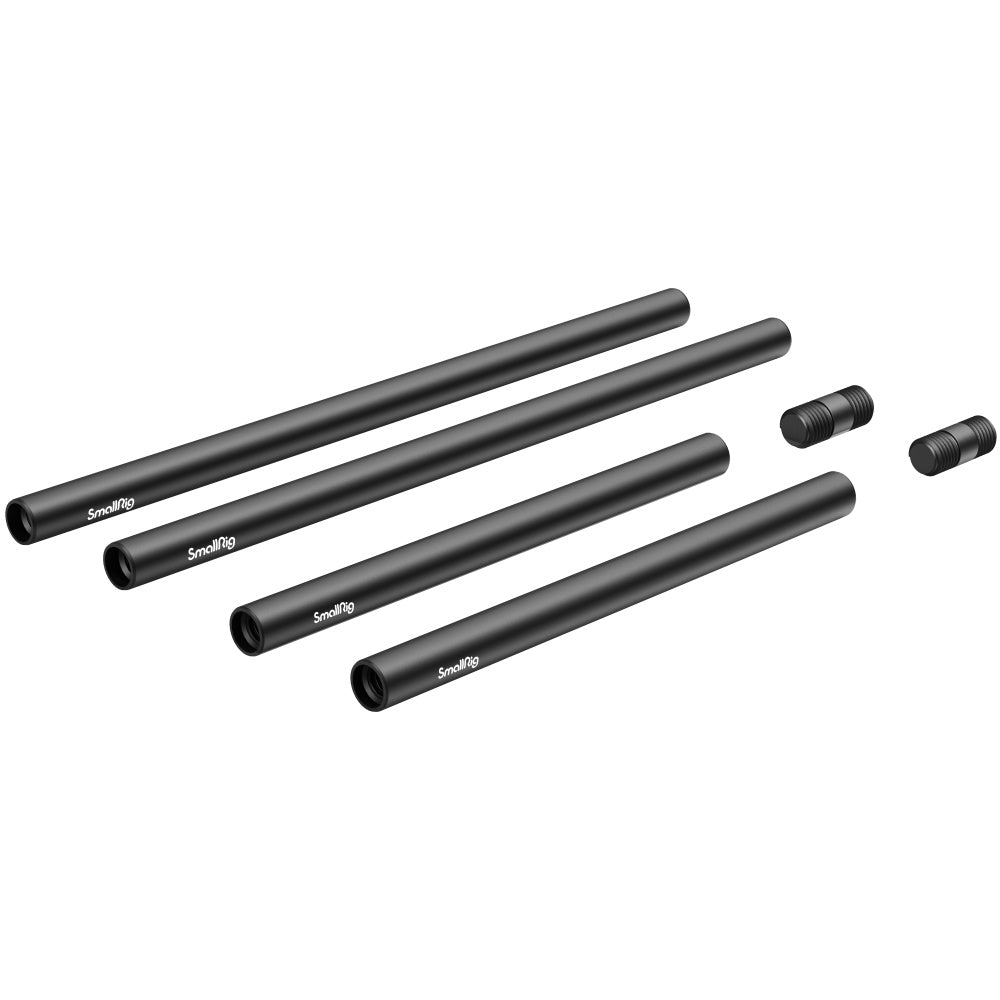 SmallRig Threaded 15mm Aluminium Rod Pack with Connectors