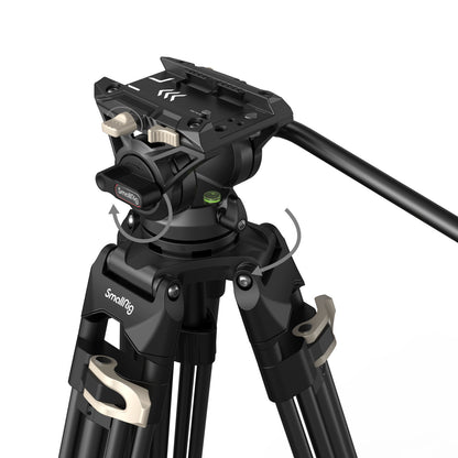 SmallRig Heavy-Duty Fluid Head Tripod AD-01