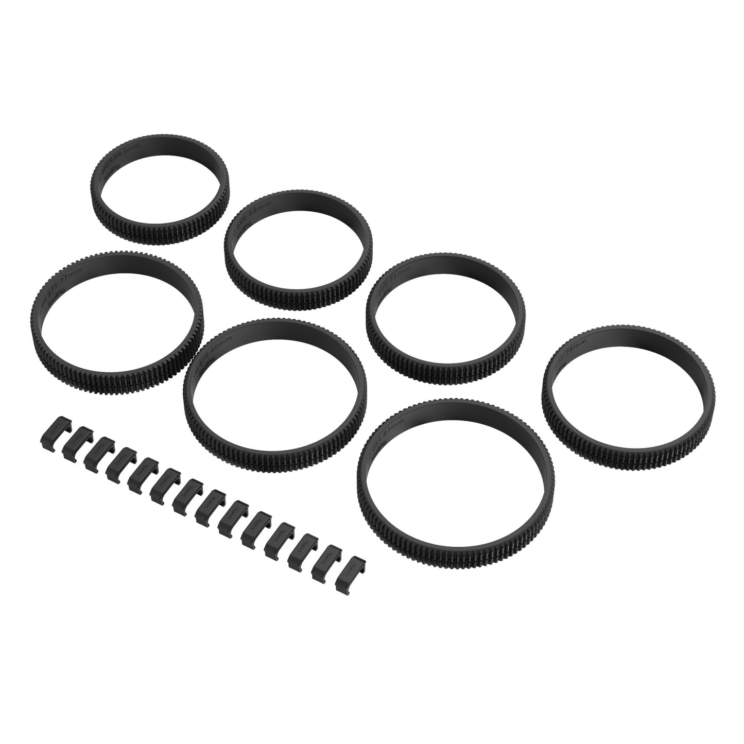 SmallRig Seamless Focus Gear 7-Ring Set (Kit 1)