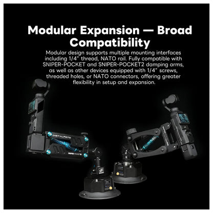 DigitalFoto SNIPER-EPUCK modular expansion compatibility with NATO rail and camera accessories