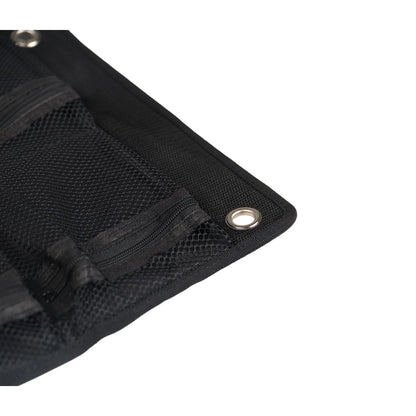 Gutek AS-LO-T300 lid organiser detail showing eyelet and mesh pocket construction