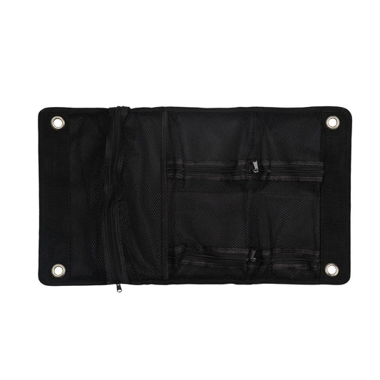 Gutek AS-LO-T300 lid organiser interior layout with multiple zip mesh compartments