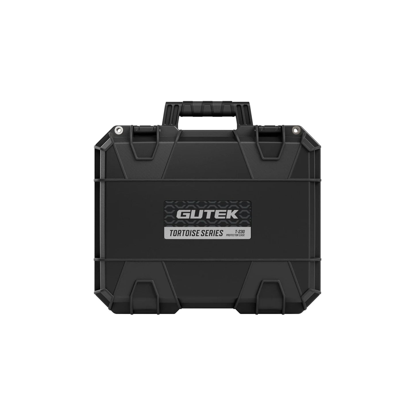 Gutek T-230 hard case front view with rugged protective shell