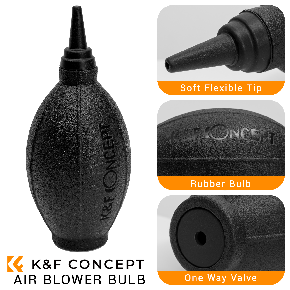 image of K&F blower bulb features