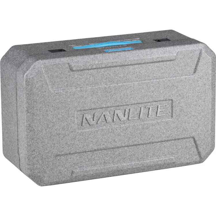 Nanlite FC-300B Bi-Color LED light with included hard foam carry case.