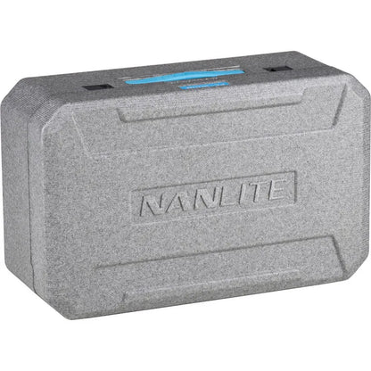 Nanlite FC-300B Bi-Color LED light with included hard foam carry case.