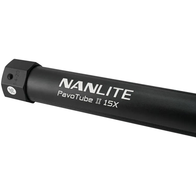 Nanlite PavoTube II 15X tube light branding and housing detail