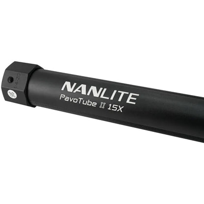 Nanlite PavoTube II 15X tube light branding and housing detail