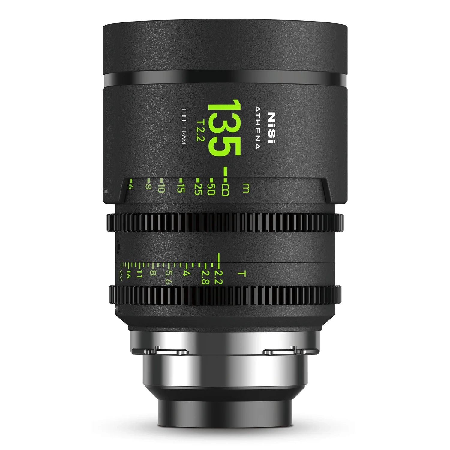 NiSi Athena Prime 135mm T2.2 full-frame cinema lens front product image