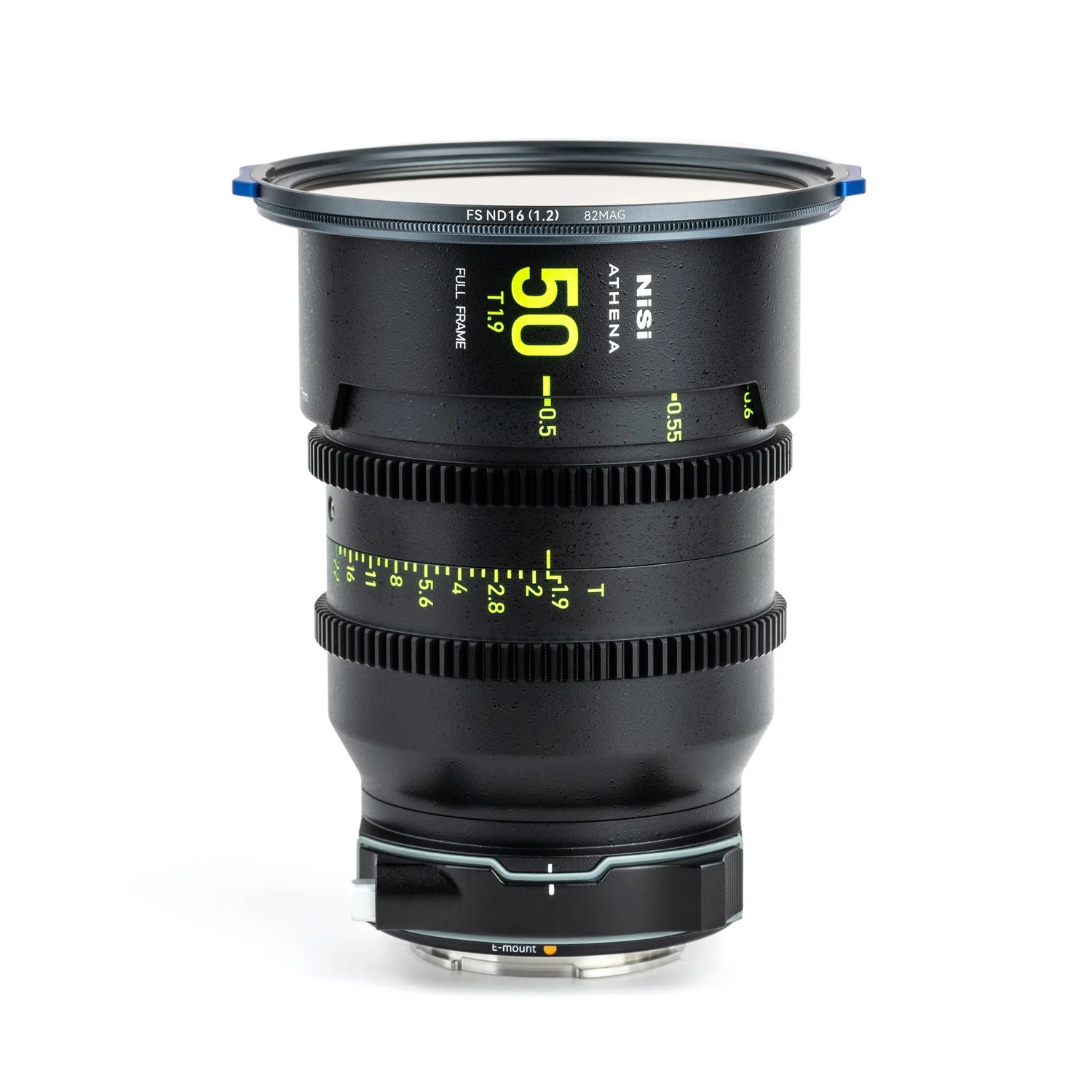 NiSi JetMag Pro 82MAG magnetic adapter ring product view on Nisi Athena 50mm Lens