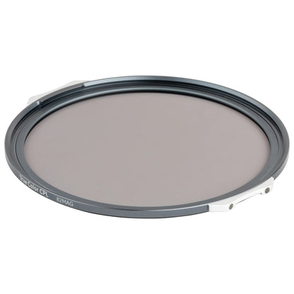 Front view of the NiSi JetMag Pro 82mm True Colour CPL magnetic circular polarising filter