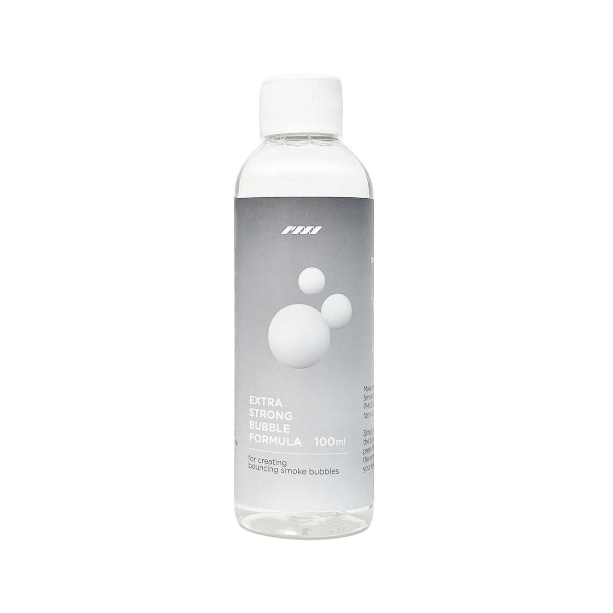 PMI Bubble Formula Refill 100ml Extra Strong bottle, front view