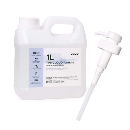PMI Cloud Formula Refill 1000ml 1L bottle with pump dispenser alongside