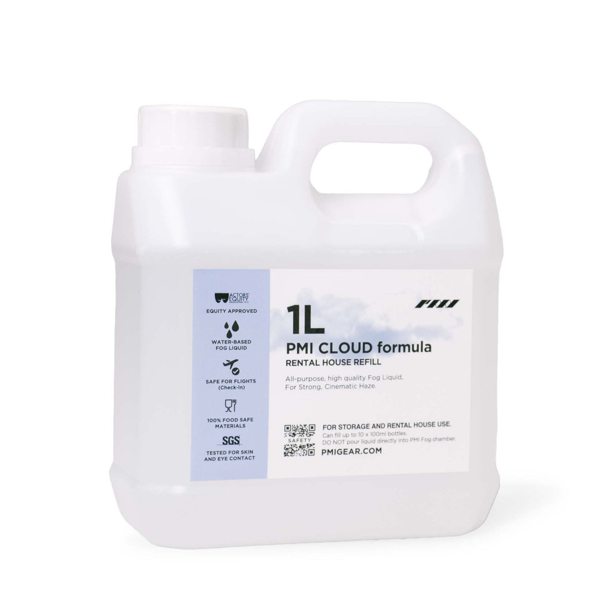 PMI Cloud Formula Refill 1000ml 1L rental house bottle with cap