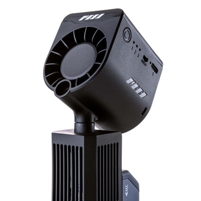 PMI SmokeNINJA Pro Hazer Kit close-up of the fan head and status lights
